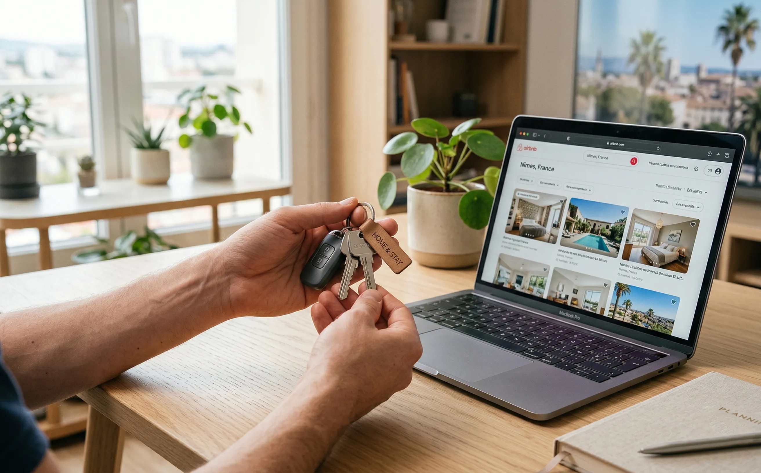 Gestion d'une location saisonnière à Nice